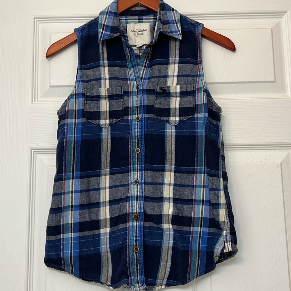 Abercrombie & Fitch plaid top
